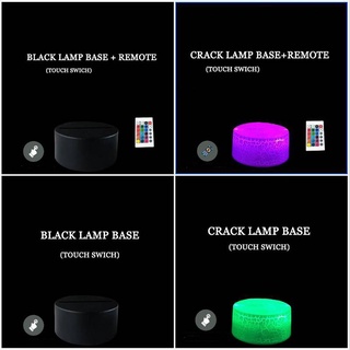 GC9 Thám Tử Lừng Danh Conan Đèn Ngủ Anime 3d Đèn Acrylic Từ Xa LED Sạc USB Chiếu Sáng Haibara Ai Ran Trang Trí Nhà Quà Tặng