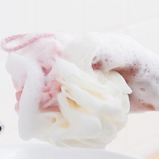 Double Color Random Rubbing Back Bath Ball - Rich Lather Skin Cleansing Tẩy tế bào chết Lưới tạo bọt tắm lớn