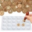 TUYỆT VỜI Sáp Niêm Phong Thảm Khuôn Silicon Handmade Thủ Công DIY Phong Bì Đất Sét Dụng Cụ Trang Trí Nhà Cửa Cho Sáp Con Dấu Tem