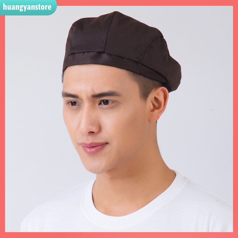 HY| Mũ beret dành cho người phục vụ làm bếp kiểu dáng cho unisex | BigBuy360 - bigbuy360.vn