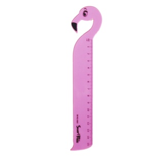 Thước hồng hạc ngộ nghĩnh SK-RL1005, SMARTKIDS. Dành cho học sinh cấp 1, cấp 2, cấp 3. Nhựa dẻo bền, màu sắc bắt mắt