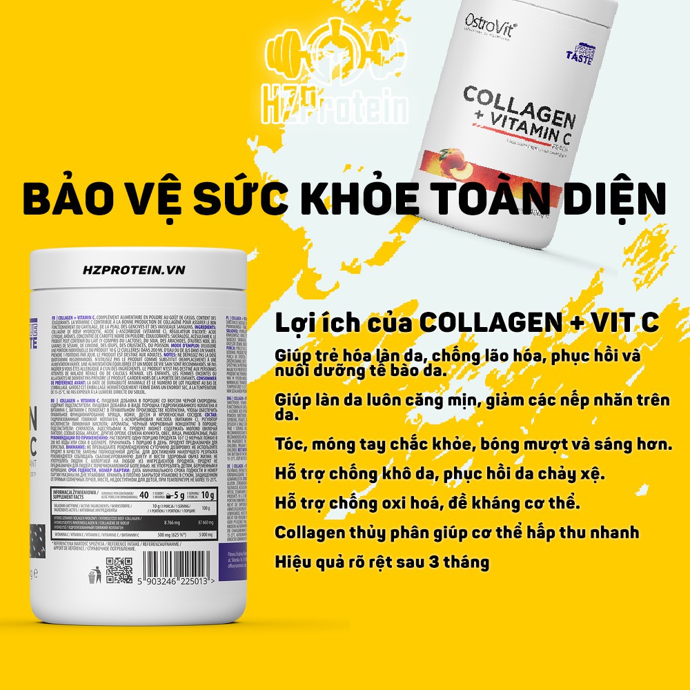 Collagen và Vitamin C trong sản phẩm giúp làn da căng mịn như thế nào?
