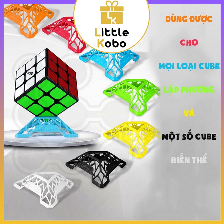 Đế Kê Rubik DNA QiYi Cube Stand Đế Trưng Bày Rubic Đồ Chơi Trí Tuệ Trẻ Em Phát Triển Tư Duy
