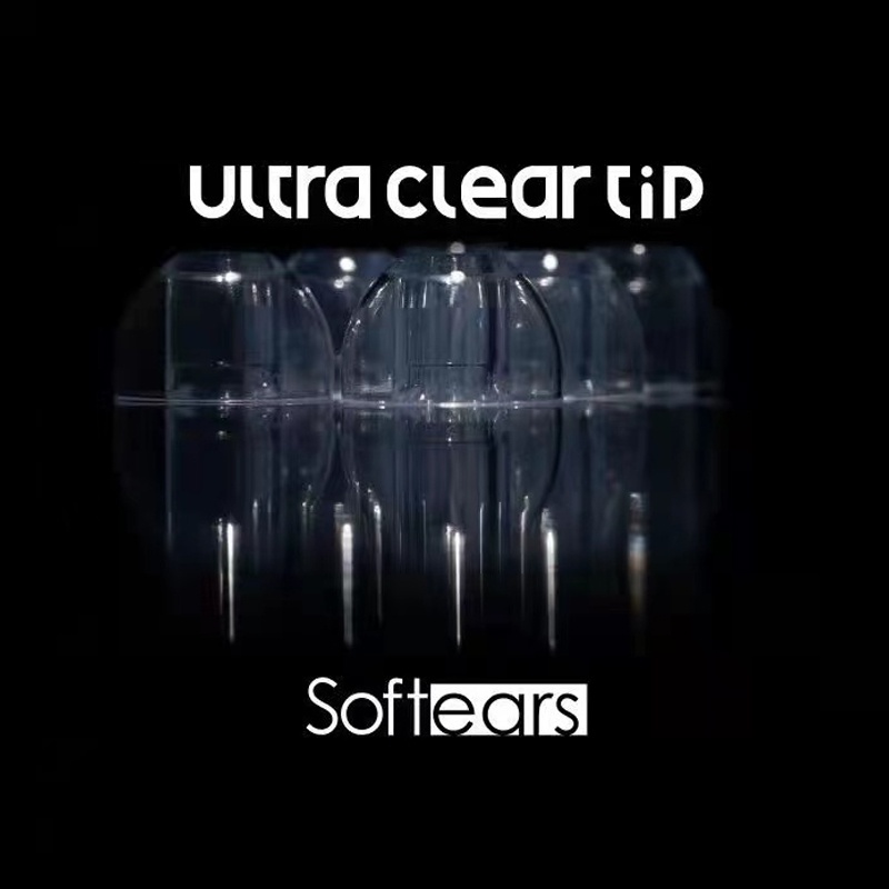 Nút Tai Nghe UC Softears Bằng Silicon Dẻo Hàng Mới Kèm 1 Thẻ (2 Cặp)