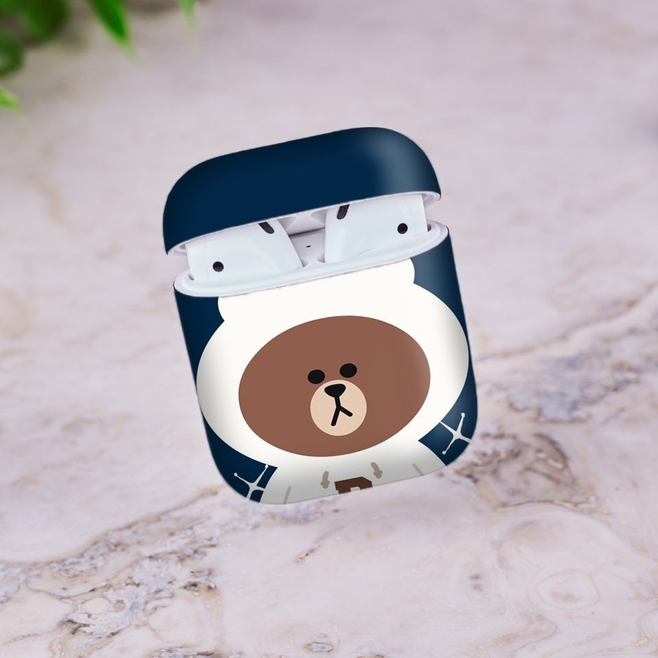 Miếng dán skin cho AirPods in hình thiết kế - atk132 (AirPods 1, 2, 3, Pro, i12)