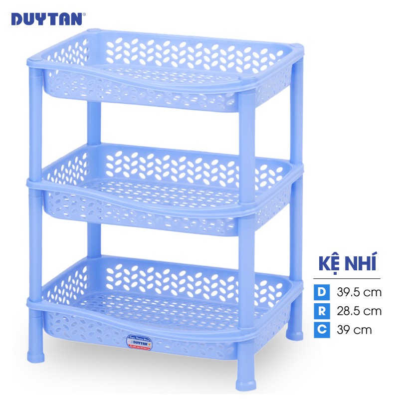 [Mã BMLTA35 giảm đến 35K đơn 99K] Kệ nhí nhựa DUY TÂN 3 ngăn (39.5 x 28.5 x 39 cm) - 36664