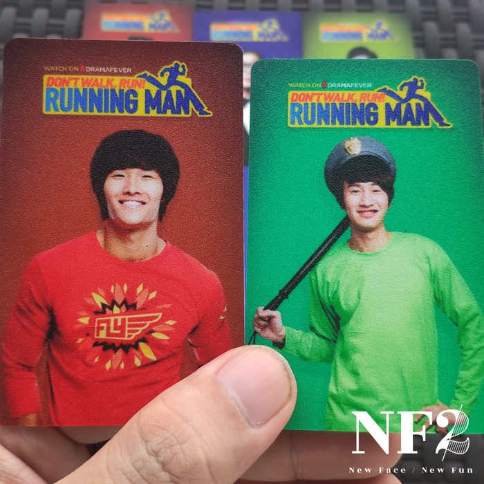 Miếng Dán Trang Trí RUNNING MAN - Sticker Thẻ ATM (Thẻ Chung Cư, Thẻ Xe, Debit, Credit) NF2