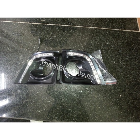Bộ Đèn Led Gầm trước xe Toyota Altis 2015-2020, Bộ đèn led 2 bên gầm lái và phụ daylight. 2 chế độ