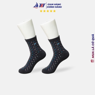 Combo 5 đôi Tất Nữ cổ trung hoạ tiết chấm bi T&T SOCKS & HOSIERY - NU 550