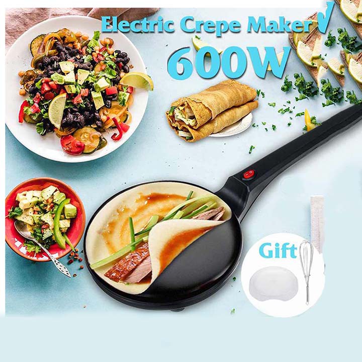 Máy nướng bánh tráng 600W kiểm soát nhiệt độ chính xác, bánh thơm ngon