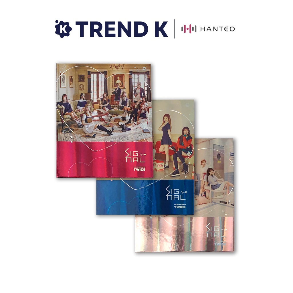 TWICE - 4th Mini Album [SIGNAL] | Shopee Việt Nam