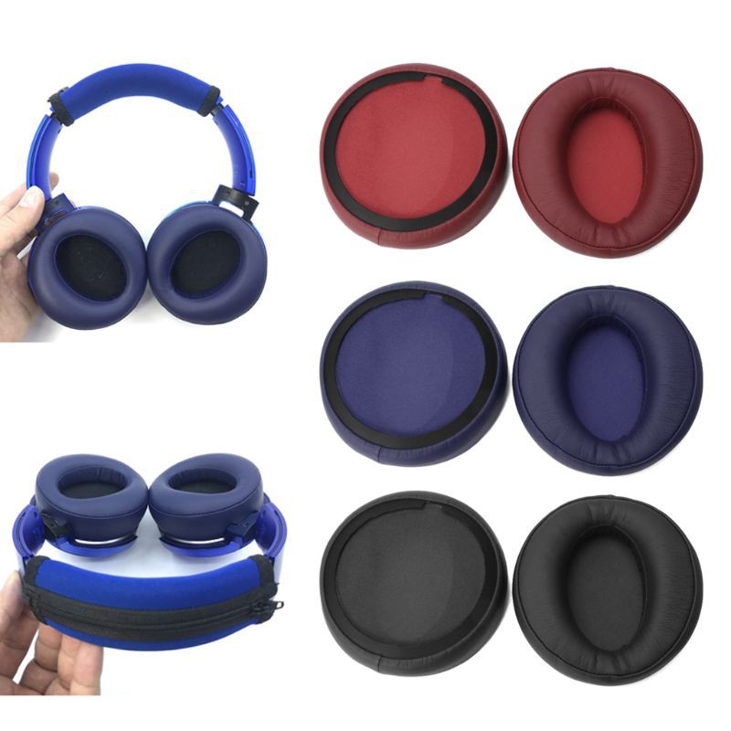 Cặp đệm mút tai nghe chụp tai thay thế cho Sony Mdr-Xb950Bt Xb950N1 Xb950B1