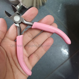 Kìm uốn, cắt làm trang sức màu hồng tím dễ thương