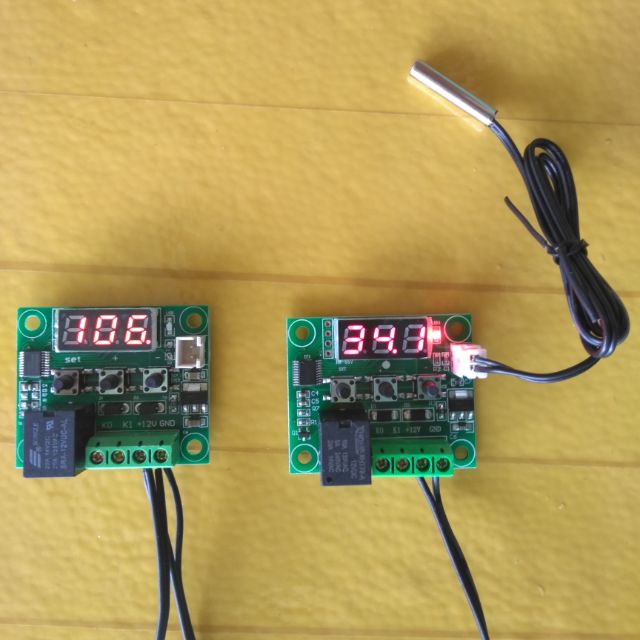 Trọn bộ timer và điều khiển nhiệt w1209 làm máy ấp trứng tự động ...
