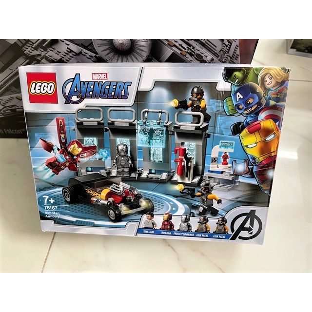 [CÓ SẴN] LEGO 76167 - Avengers - Iron Man Armory - Kho Vũ Khí của Người ...
