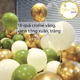 Mix 10 bóng trang trí sinh nhật, trang trí tiệc cưới siêu đẹp, Yến Nhi Shop