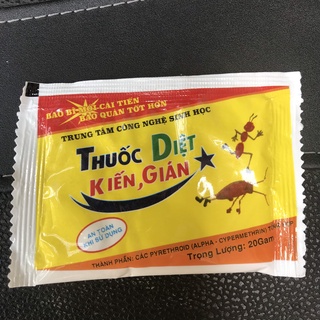 Combo 10 gói diệt kiến gián tận gốc thuốc diệt kiến sinh học trừ tận gốc kiến chúa