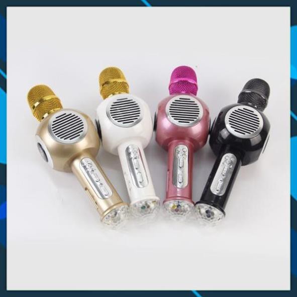 [GIÁ SẬP SÀN] Micro karaoke bluetooth M8 không dây hỗ trợ ghi âm đèn ...