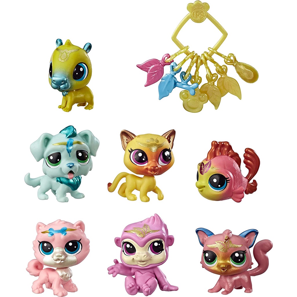 Littlest Pet Shop Thú cưng may mắn Quả bóng pha lê Megapack Đồ chơi thú cưng bất ngờ