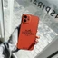 Ốp điện thoại in hình Hermes màu cam cho Iphone 11PMax 11 7 8 plus X Xs Xr Xs Max Se 12 12pro 12ProMax 13 13Pro 13Promax