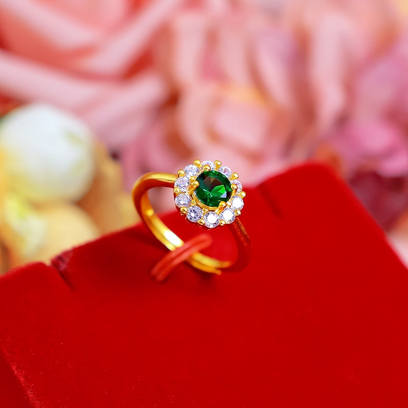 Women's Moissanite Ring by Longteng Accessories