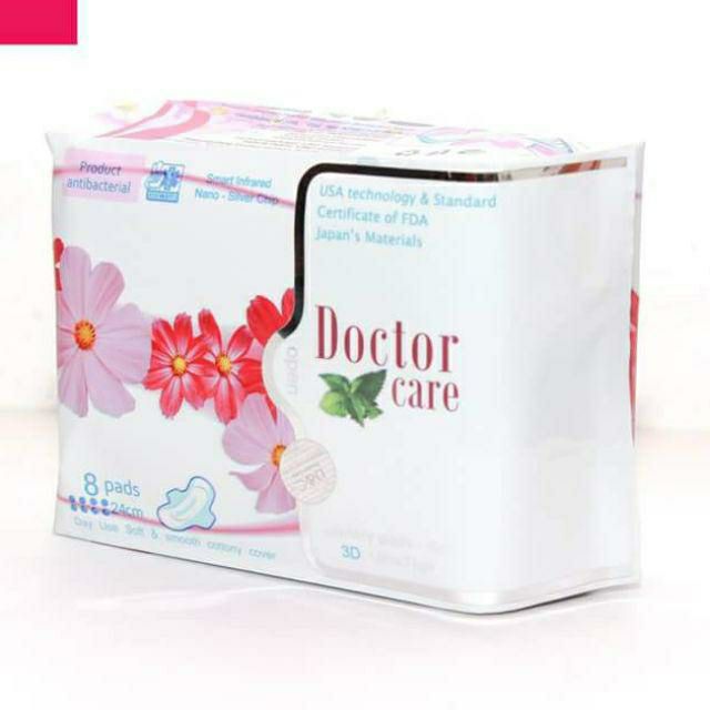 Băng vệ sinh Doctor Care siêu mỏng cánh 8 miếng / 1 gói | Shopee Việt Nam