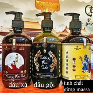 SÉT 3 CHAI DẦU GỘI,XẢ, TINH CHẤT MASSA THƯỢNG PHU THẢO SIÊU TỐT