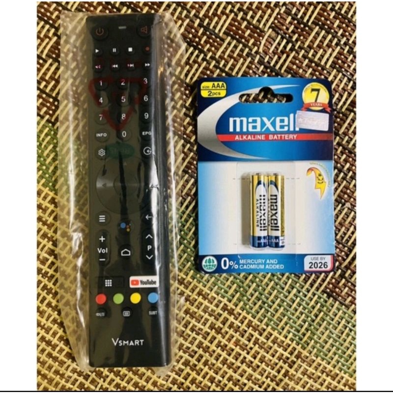 Điều khiển remote tivi Vinsmart hàng mới chính hãng , dùng được cho tất ...