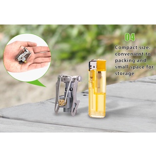 BRS-3000T Titanium- Bếp cá nhân siêu nhẹ dã ngoại, leo núi