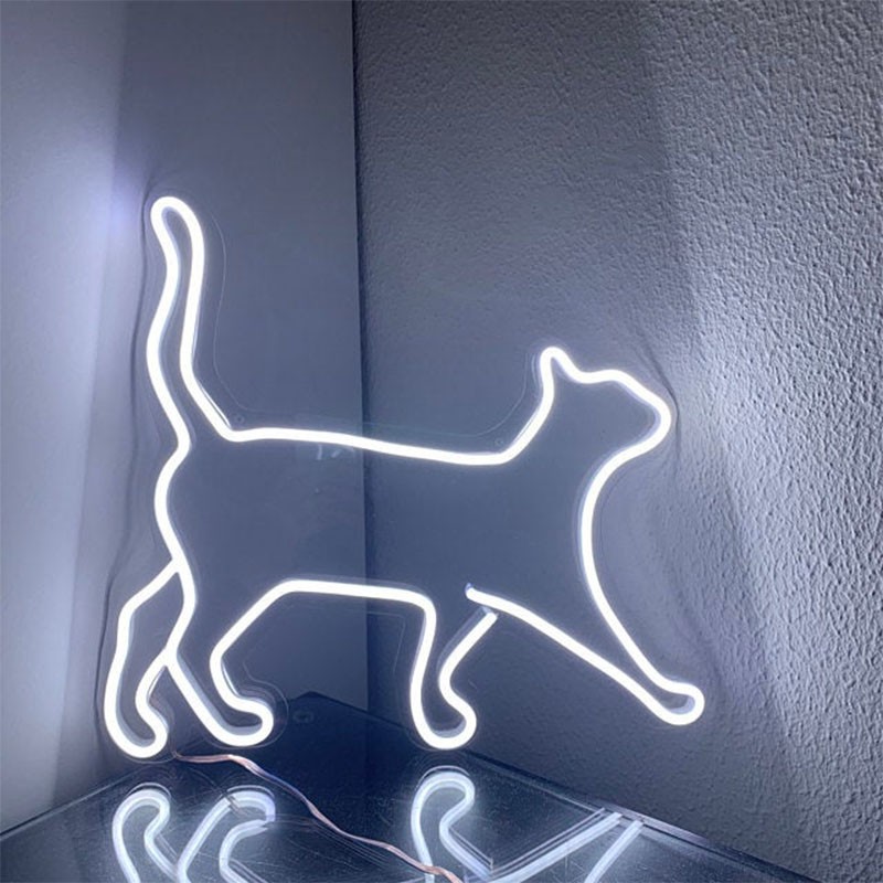 Đèn Trang Trí Led Neon Sign Hình Mèo [ Mẫu 1 ] Cat led neon