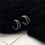 SQ Kpop BTS BT21 JIMIN Cùng Phong Cách Mặt Trăng Bông Tai Nữ Phụ Kiện Quà Tặng Cho Nam Unisex Trang Sức Tai Pendent