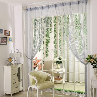 CLEARLINE 1Mx2M Dây Rèm Pha Lê Thủy Tinh Chuỗi Hạt Màn Hình Tua Rua Cửa Rèm