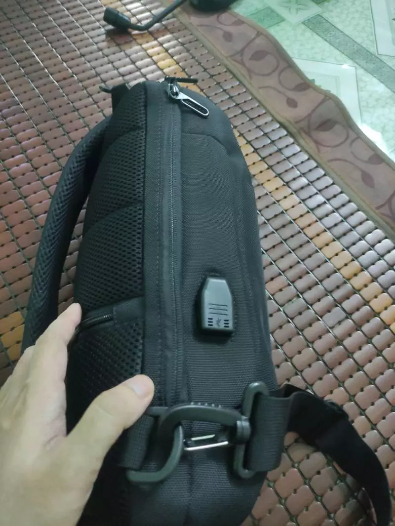 Anti-Theft Crossbody Charging Bag