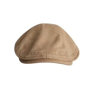 Mũ Beret Một Lớp Bằng Vải Lanh Mỏng Thoáng Khí Phong Cách topi lelaki Cổ Điển Mùa Xuân Hè Cho Nam