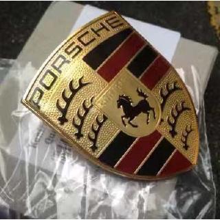 Logo nắp ca-pô Porsche Cayenne Macan 911macan phía trước logo lưới tản nhiệt phía trước