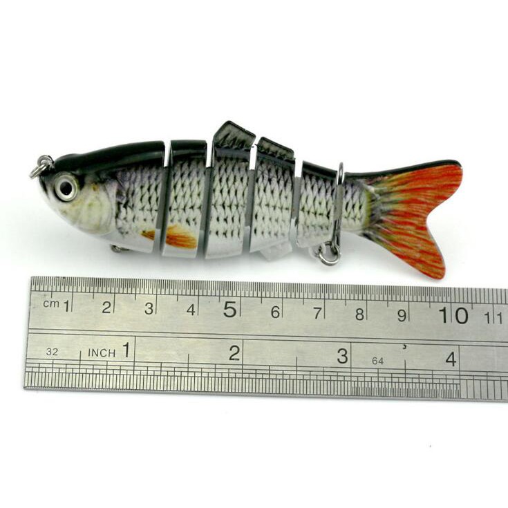 Gewang Lampam Killer Siakap Kerapu Swimbait Pancing Jig Móc Đá Dụ Câu Cá
