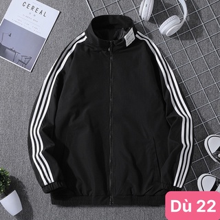 Áo Khoác Dù Nam Nữ Màu Đen Trắng 3 Sọc Chất Liệu Dù Gió 2 Lớp Cao Cấp Dáng  From Bóng Chày Bomber Đẹp Hd003 Nhiều Mẫu Mới | Shopee Việt Nam
