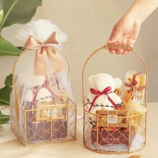 Giỏ sắt đựng quà, rổ sắt đựng đồ