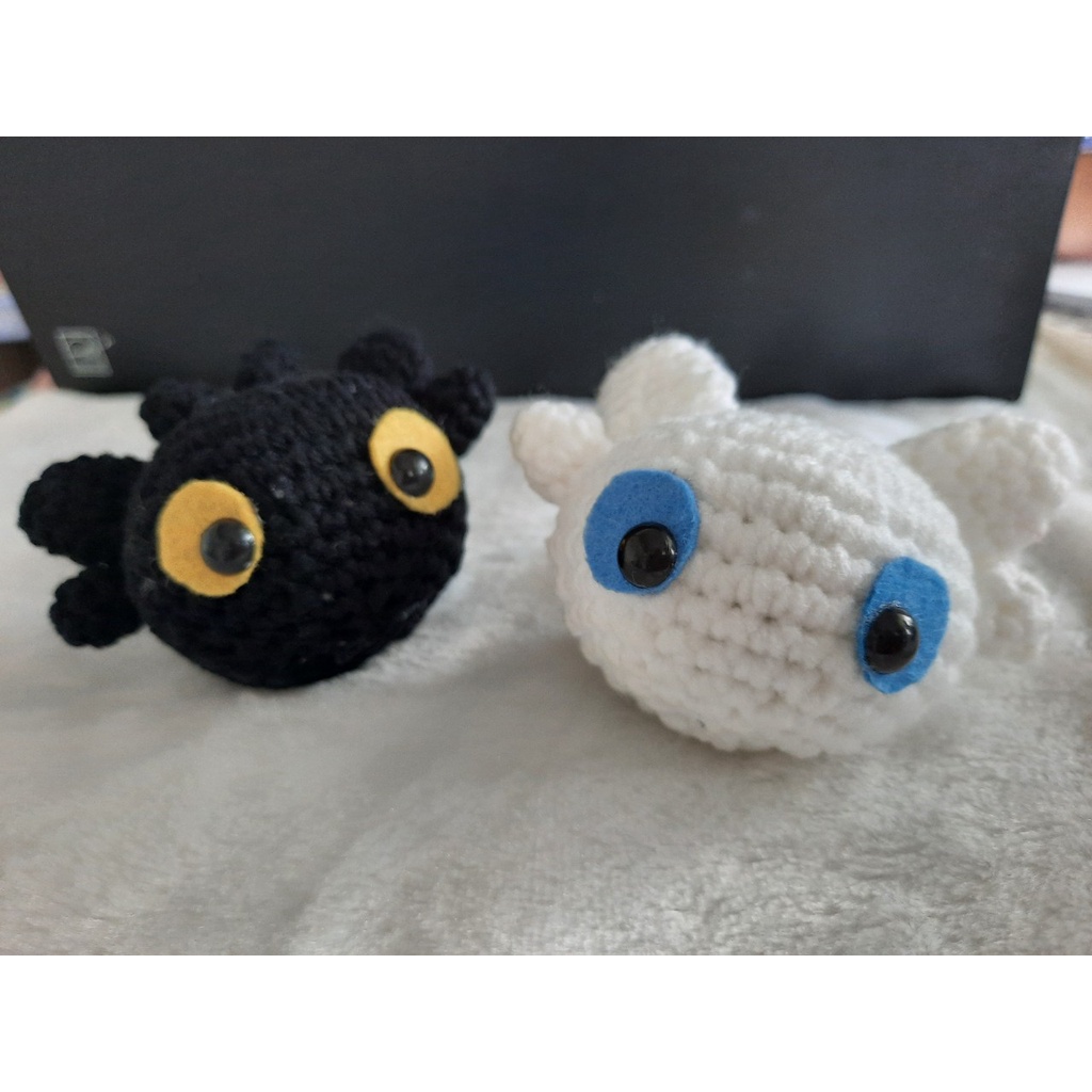 [có sẵn] Móc khóa Rồng - Bí kiếp luyện rồng - Răng sún - Handmade len - Amigurumi (có chuông)