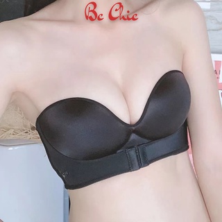 Áo Lót Nữ , Áo Lót Đúc Su không gọng chống tuột mặc hở vai nâng ngực tạo khe siêu sexy mã Áo 02 BC_CHIC LINGERIE