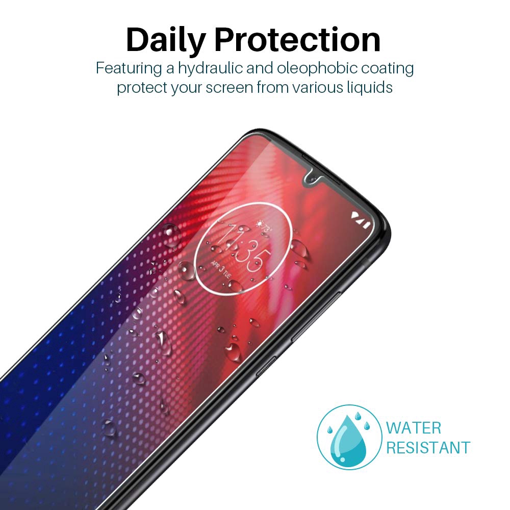 Kính cường lực bảo vệ toàn màn hình cho Motorola MOTO Z4 E6 G7 E5 G6 G5S G5 E4 C Plus P30 Play