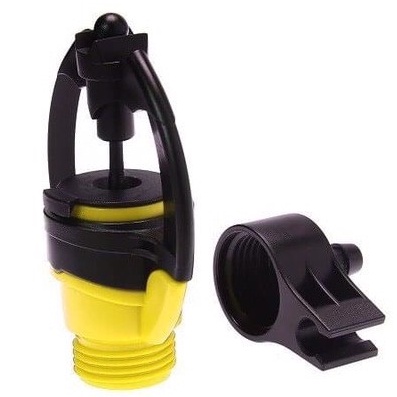 10 Chân béc ren trong 17mm- nối ống LDPE 6mm hệ thống phun mưa Tưới Sầu riêng