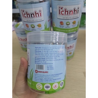 Gạc rơ lưỡi thảo ÍCH NHI giúp làm sạch khoang miệng cho bé, giúp bé mọc răng không đau,