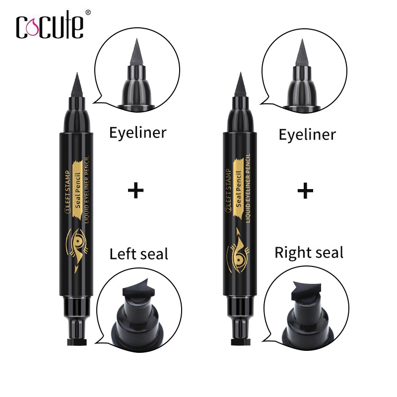 Seal Eyeliner 2pcs Cocute Double Heads Stamp 6g