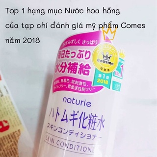 Nước hoa hồng Naturie Skin Conditioner Lotion Nhật Bản 500 ml