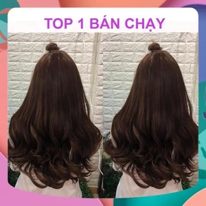 KẸP TÓC GIẢ DẢI XOĂN RỘNG 25CM DÀI 55-60 CM