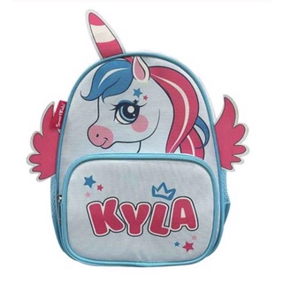 Balo mẫu giáo Smartkids Safari-Kyla B-004 Xanh nhạt dành cho bé 3-5 tuổi,trẻ mẫu giáo,đáng yêu,dễ thương