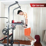 Ghế tập tạ giàn tạ đa năng xà đơn xà kép Hoàng Đức 1604 mẫu mới nhất chính hãng (KHÔNG KÈM TẠ VÀ ĐÒN) — ảnh 5