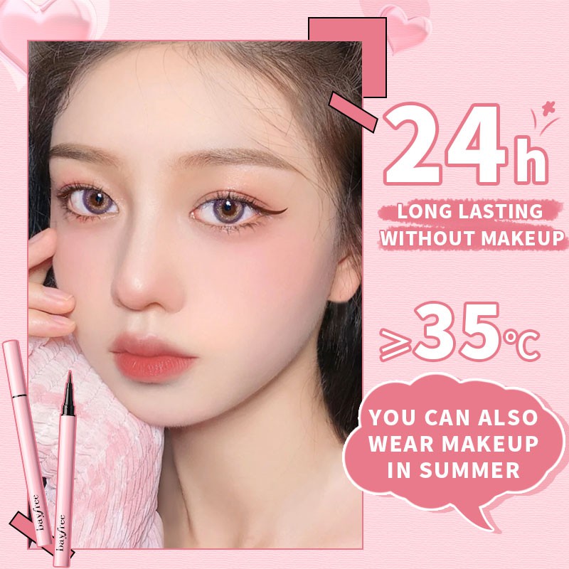 Ảnh Bút kẻ mắt Bayfree dạng lỏng bền màu kháng nước giàu sắc tố 10g 4