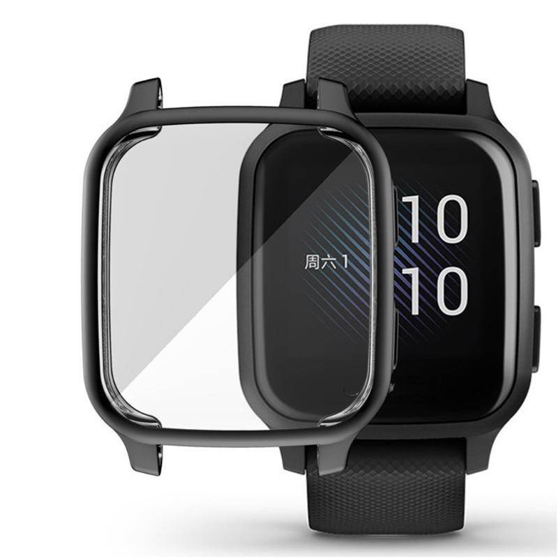 Ốp Bảo Vệ Cho Garmin Venu SQ 2S 2 Plus Đồng Hồ Thông Minh Mạ TPU Mềm Vỏ Bảo Vệ Toàn Màn Hình Cho Garmin vivoactive 4 4S